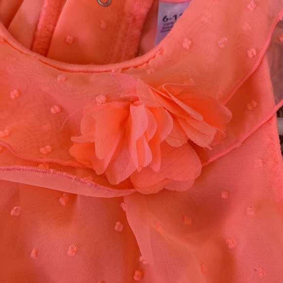 Bright orange onsie with headband - Picture 6 of 6